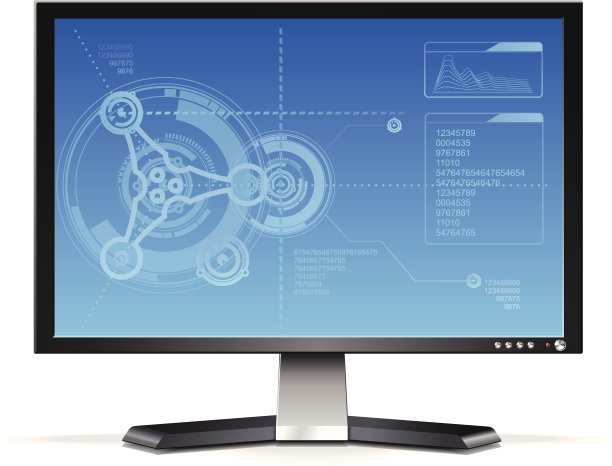 的宽屏显示器图片下载
