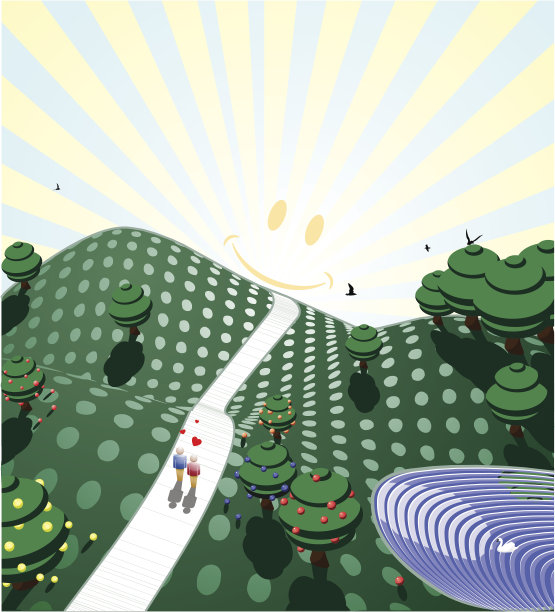 幸福的情侣图片下载