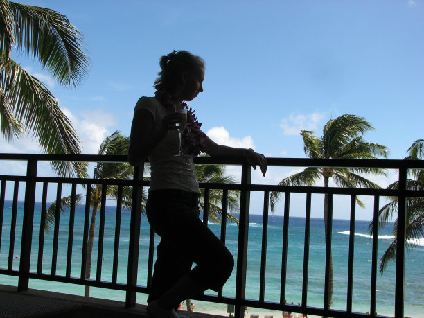 俯瞰阳台图片下载