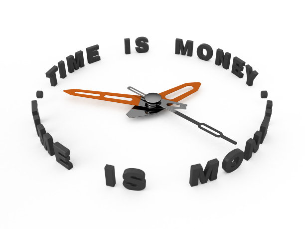 时间就是金钱。图片下载