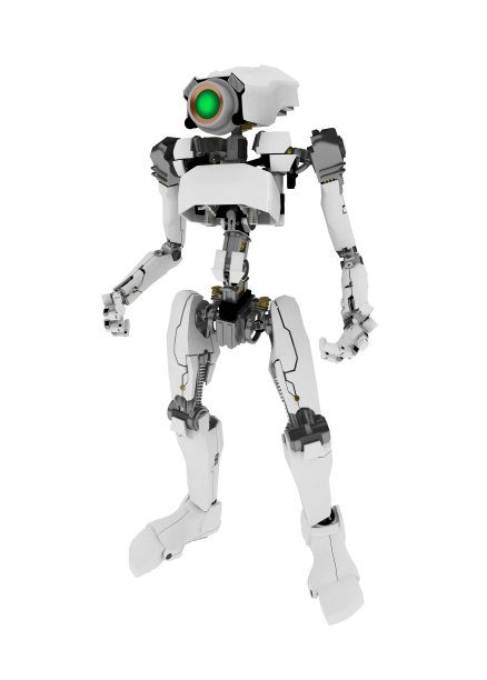 苗条的机器人,站图片下载