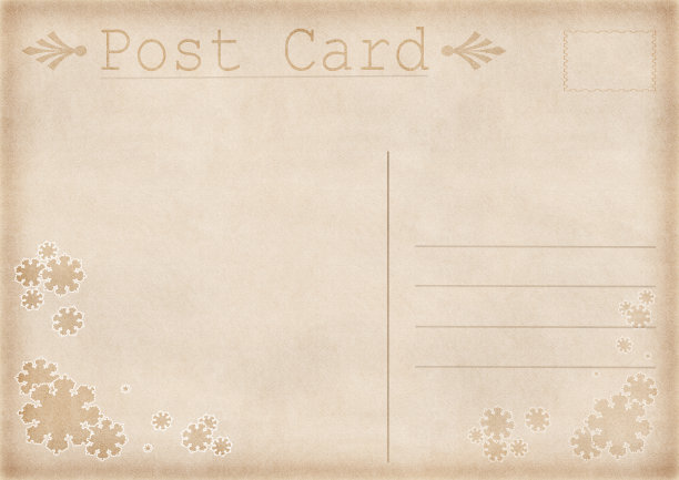 插图明信片图片下载