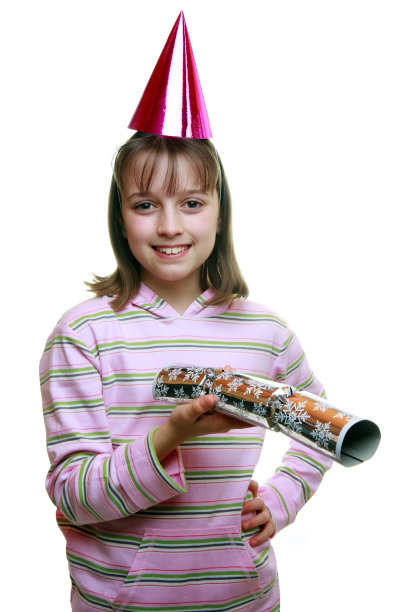 年轻女孩享受聚会图片下载