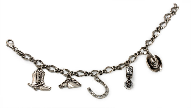 牛仔的项链图片下载