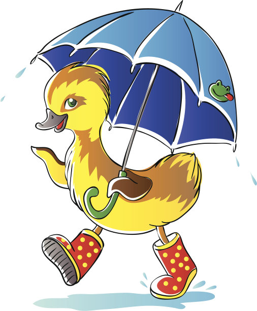 小鸭子素材图片