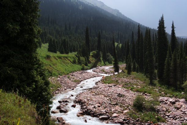 山区河流图片下载