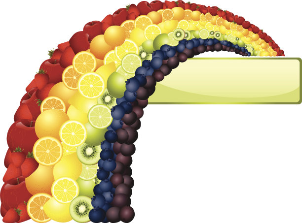 水果彩虹图片下载