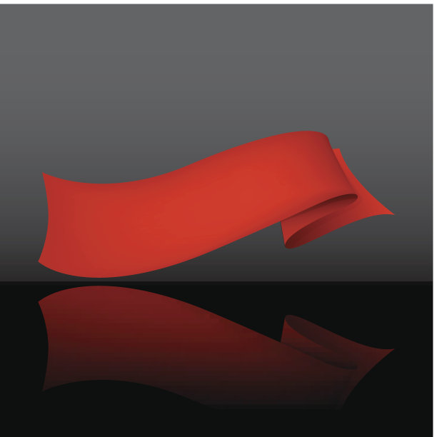 抽象背景与红丝带图片下载