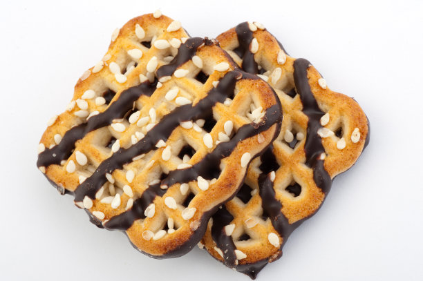 饼干和巧克力图片下载