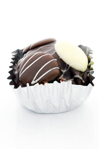 迷你巧克力蛋糕图片下载