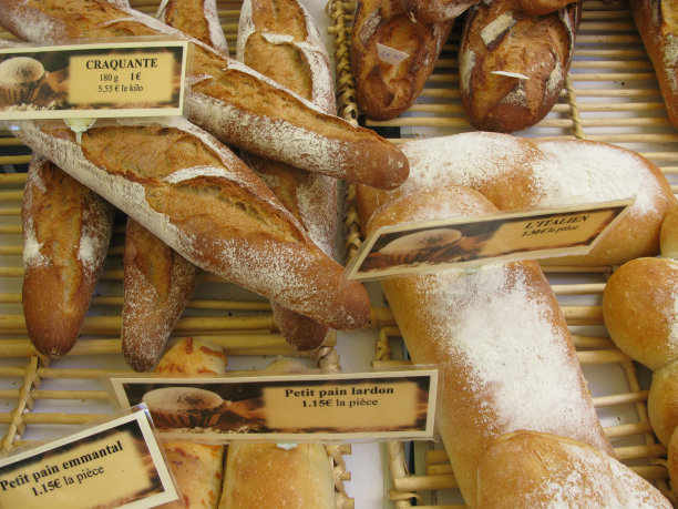 法国的面包图片下载