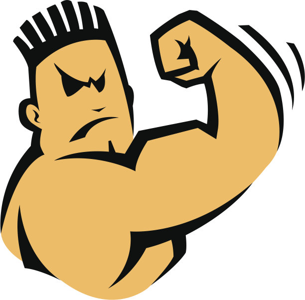 一个坏男孩的卡通形象图片下载