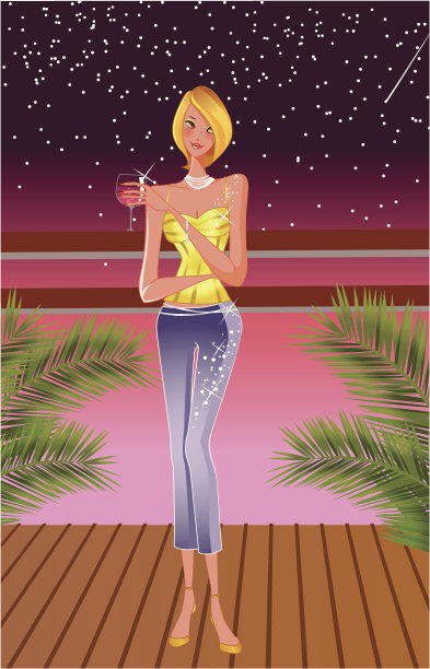 派对女孩图片下载