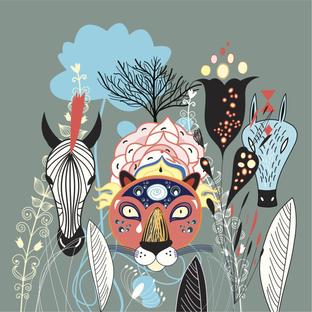 动物的自然背景图片下载