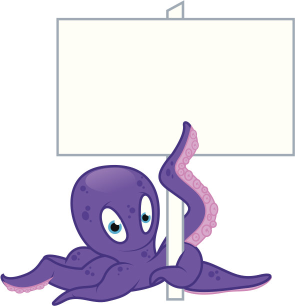 章鱼和招牌图片下载