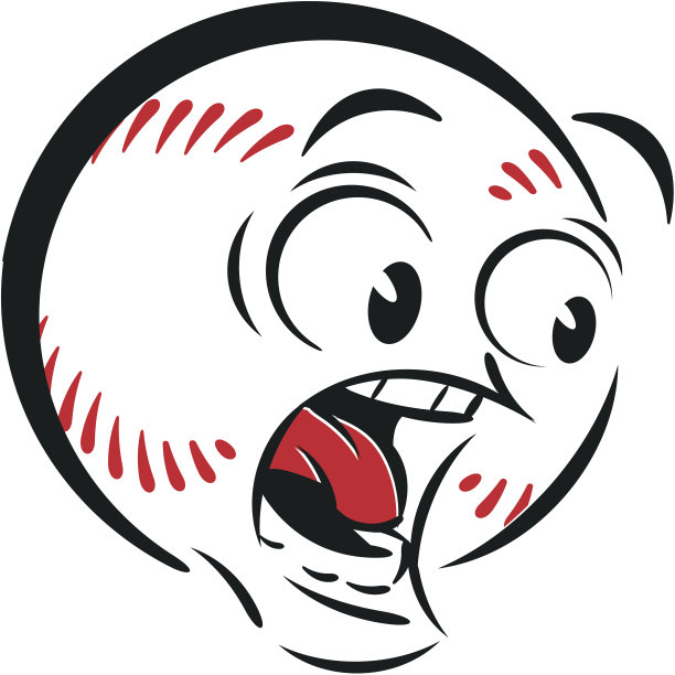 尖叫的棒球图片下载