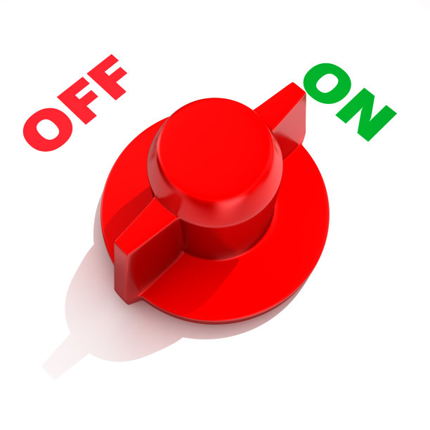 模拟拨动开关的计算机图形图片下载