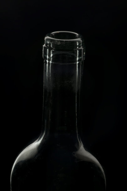 玻璃瓶的剪影图片下载