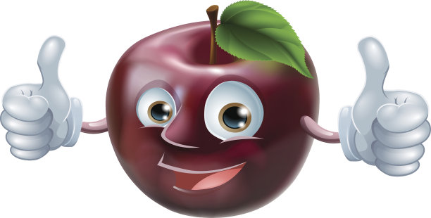 苹果的人快乐图片下载