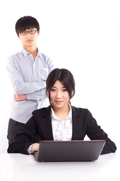 亚洲的白领图片下载