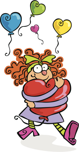 幸运的女孩图片下载