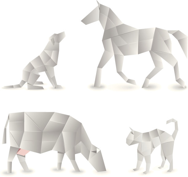 折纸动物图片下载