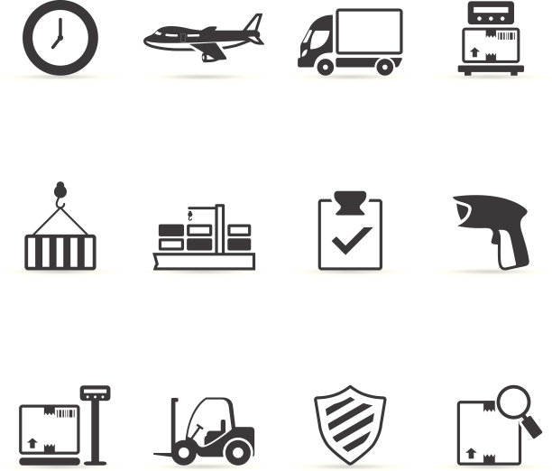 单一颜色图标-更多的物流图片下载