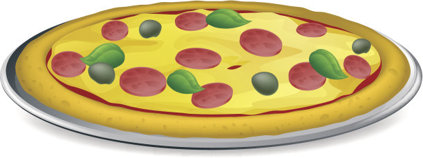 披萨插图图片下载
