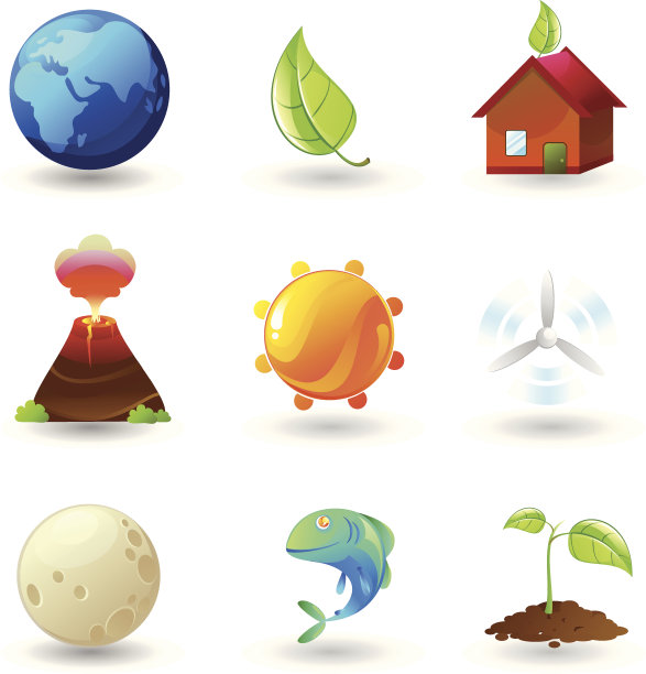 地球图标设置素材图片