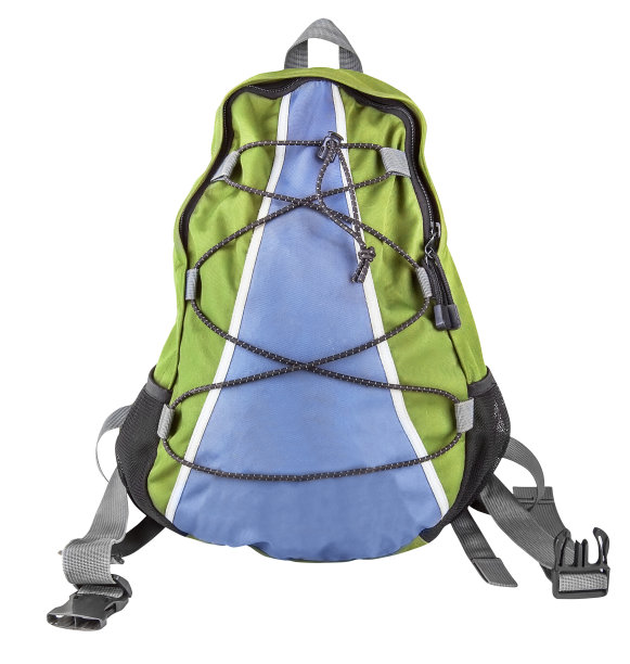 背包孤立在白色上图片下载