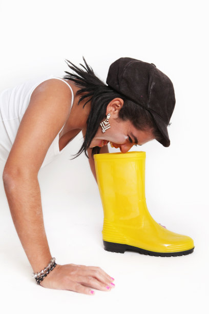 黄色的引导图片下载