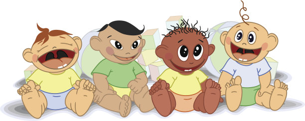 许多婴儿。图片下载