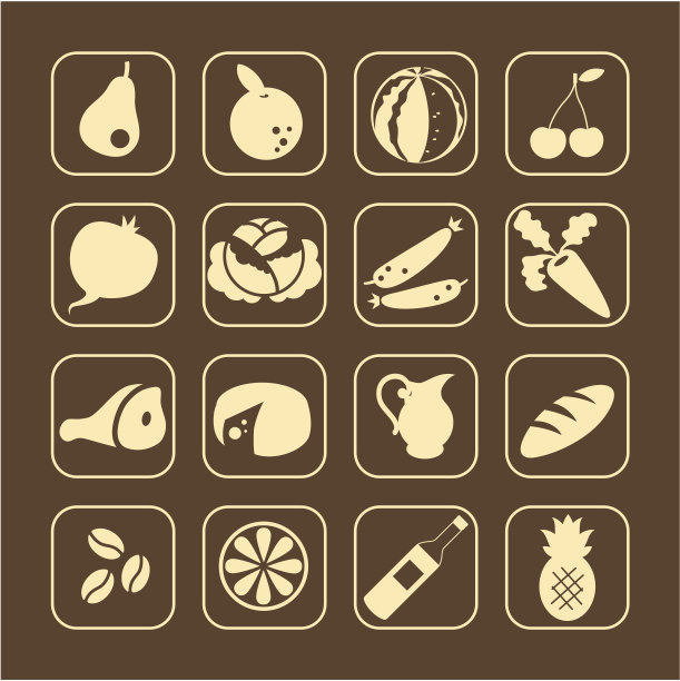 食物图标图片下载