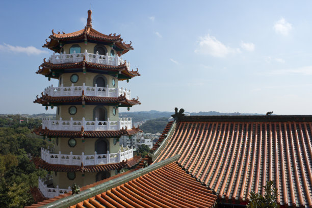 八卦山寺庙图片下载