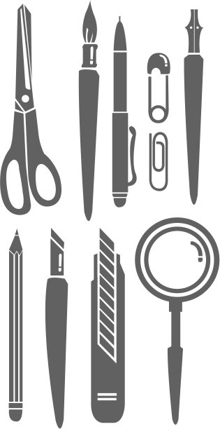 的文具。图片下载