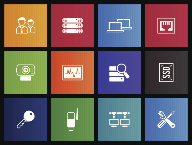 地铁图标-更多的计算机网络图片下载