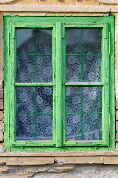 老腐烂的窗户图片下载
