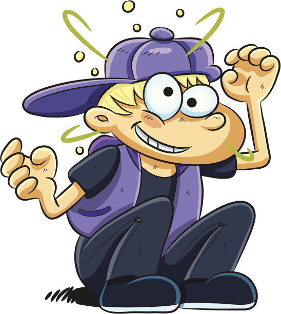 头晕目眩的男孩图片下载