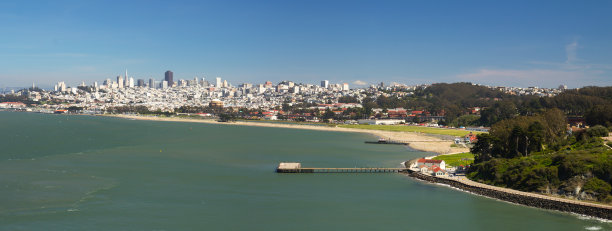 旧金山城市全景图片下载