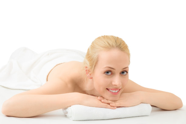 女人放松图片下载