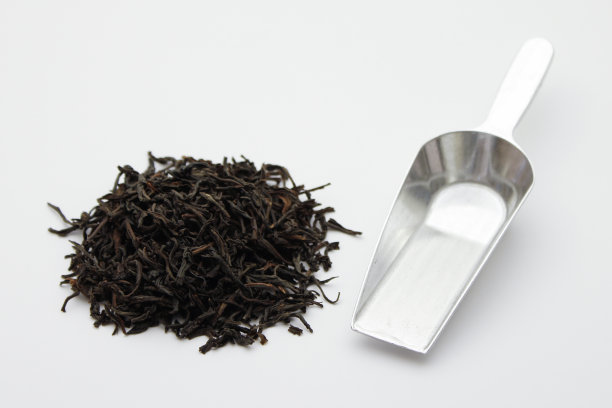 红茶和勺子图片下载