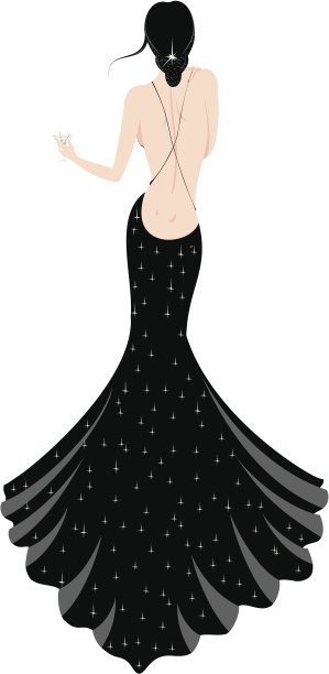 喝鸡尾酒的女人图片下载