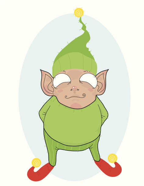 圣诞精灵图片下载