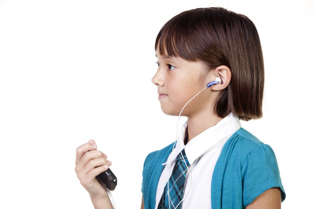 听音乐。图片下载