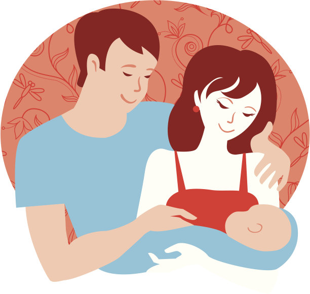 插图的家庭图片下载