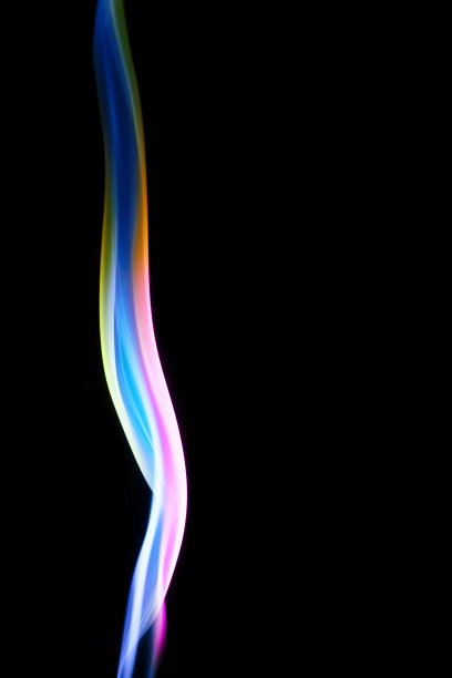 五颜六色的烟雾图片下载