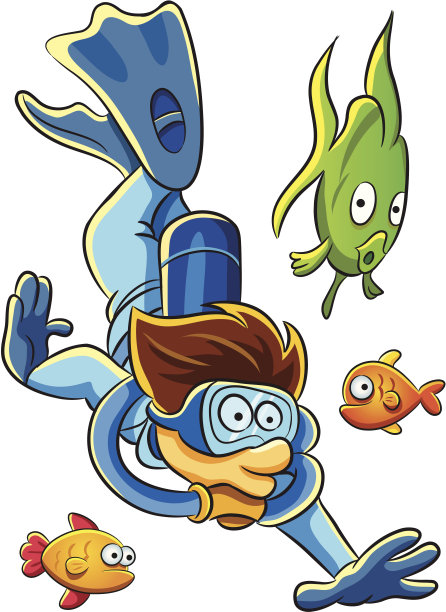 潜水男人图片下载