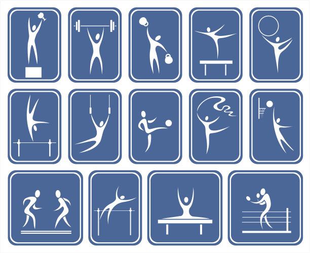 华丽的运动标志图片下载