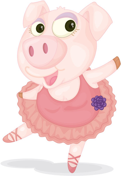 跳舞的猪图片下载
