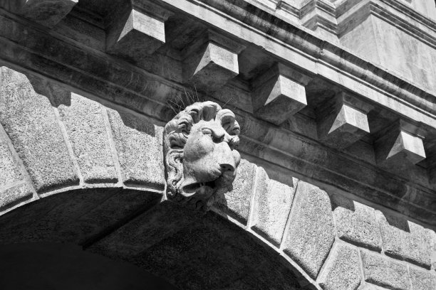 正面有狮子头图片下载